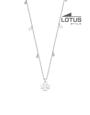 Lotus Style stainless steel necklace